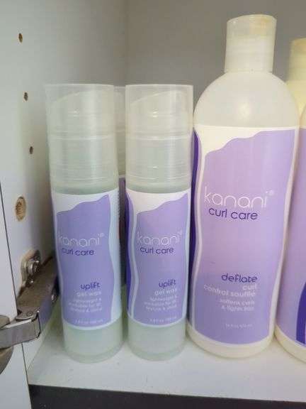 Kanani Curl Care Hair Products, Contents Of Shelf