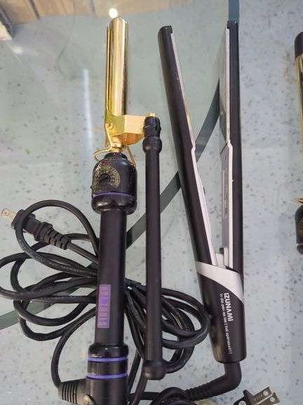 Hair Styling Tools Including Hot Shot, Izunami, Amika