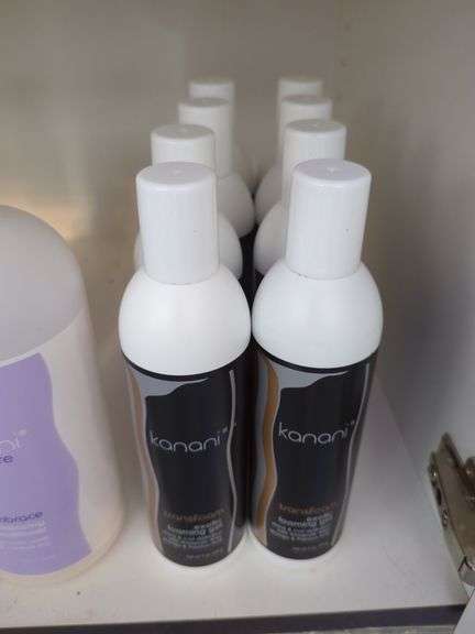 Kanani Curl Care Hair Products, Contents Of Shelf