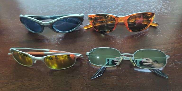 RayBan & Oakley Sunglasses, Qty 4