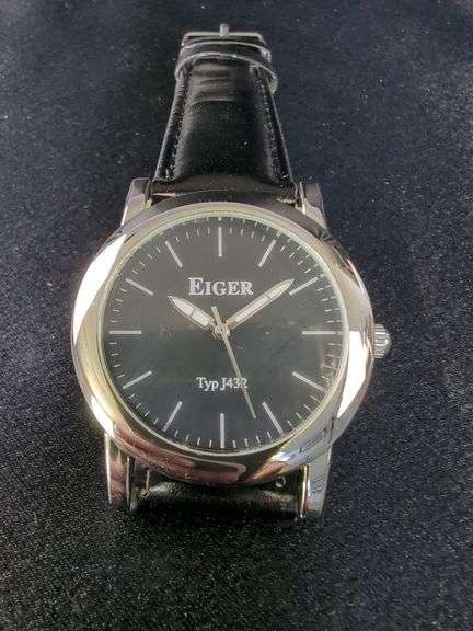 Two Wrist Watches: Eiger Typ J432 and Redre Turquoise Design Ladies Watch, Unknown Working Order