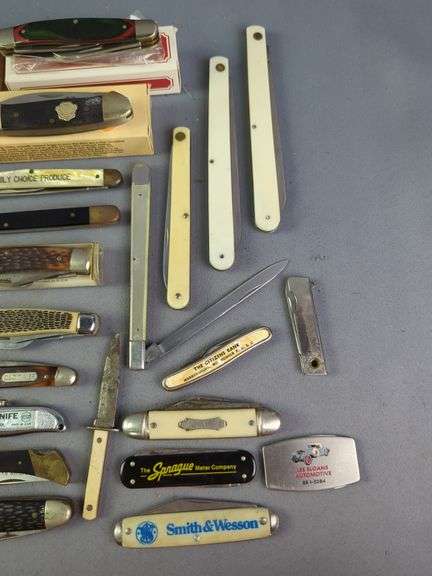 Pocket Knife Assortment, Brands Include Southern States, Old Timer, Kahar, Schrade, Camilus, And More, Total Qty 30