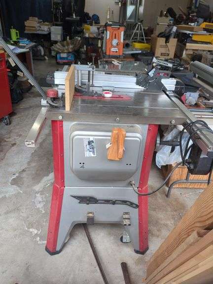 Craftsman 10" Premium Hybrid Table Saw, Bidder Responsible For Proper Removal, Friday Pick Up Only