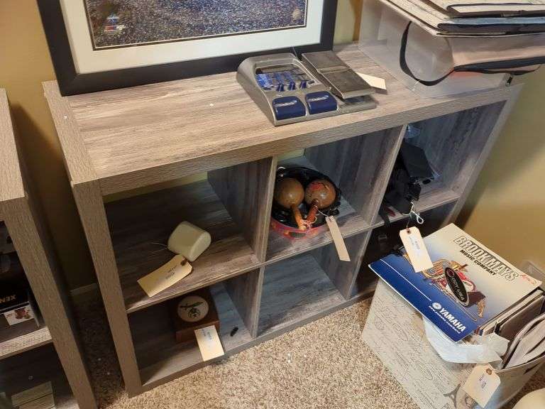 Cube Shelving Unit, Contents Not Included