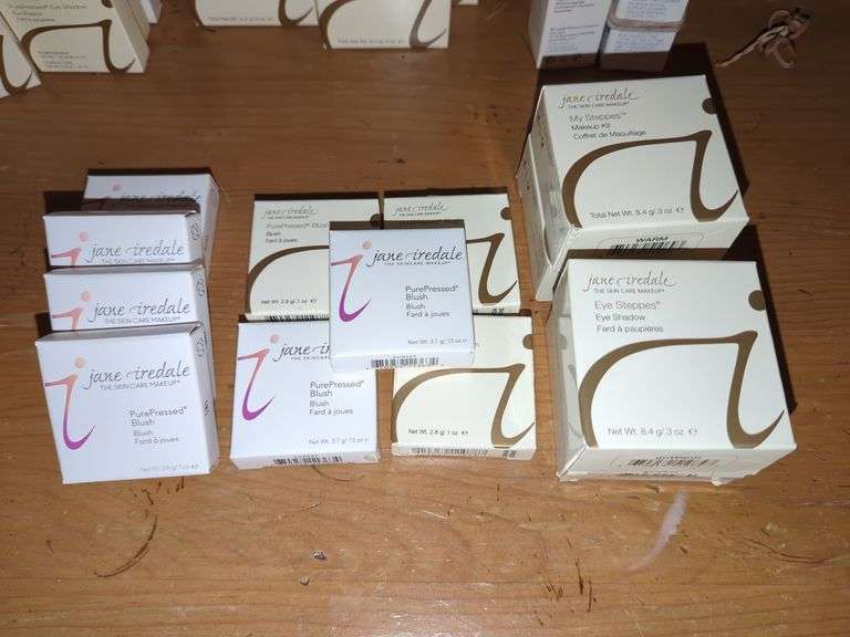 Jane Iredale Makeup Including Blush, Eyeshadow, and More