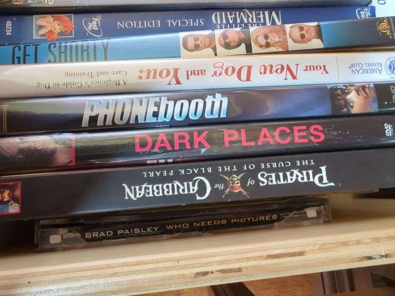 DVDs, VHS Tapes, and Accessories