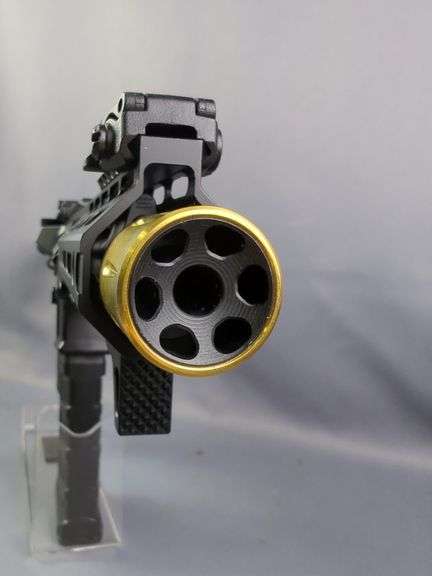 Aero Precision M5 7.62x51 Pistol SN# US137912, Front And Rear Flip Sights