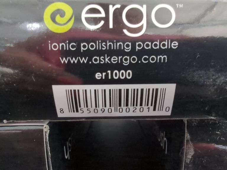 Ergo Ionic Polishing Paddle Hair Brushes (ER1000), Qty 3