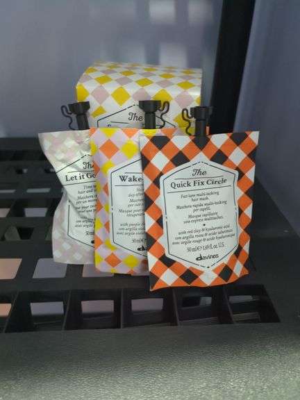 Davines Hair Mask, Qty 9, Spotlight, Quick Fix, Wake Up, Let It Go - 50ml Each