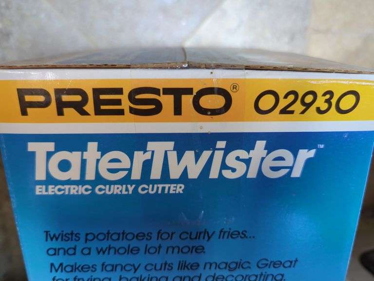 Presto Tater Twister Electric Curly Cutter