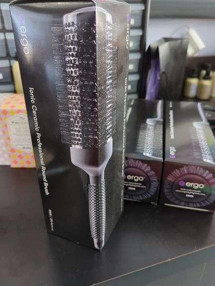 Ergo Ionic Ceramic Professional Round Brushes