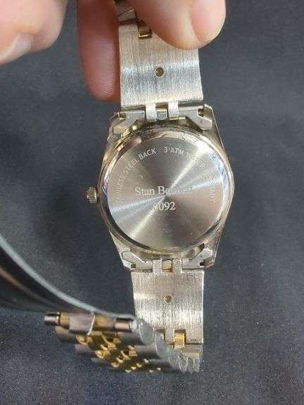 Men's Masonic Wrist Watch With Stainless Steel Band