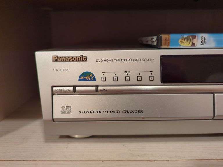 Panasonic Home Theater Sound System with Subwoofer and DVD Player