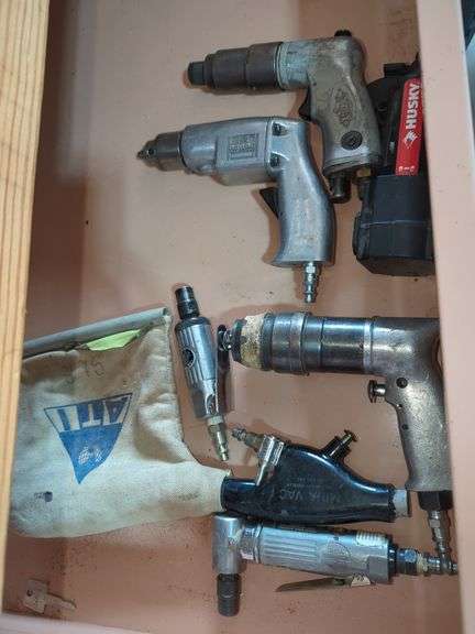 Mixed Lot of Pneumatic Tools,  - Rodac, Central Pneumatic & More