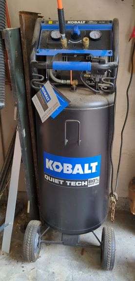 Kobalt 26 Gallon Quiet Tech Air Compressor - 150 PSI