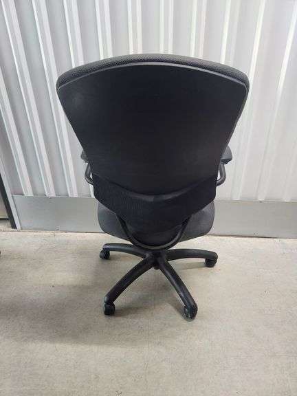High Back Rolling Desk Chairs, Qty 4