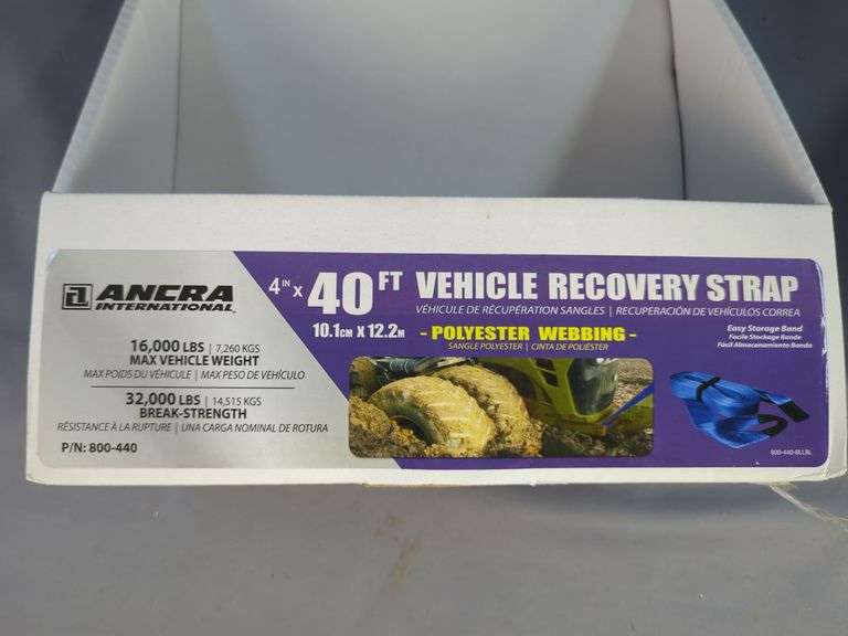 Ancra International 4" x 40' Vehicle Recovery Strap