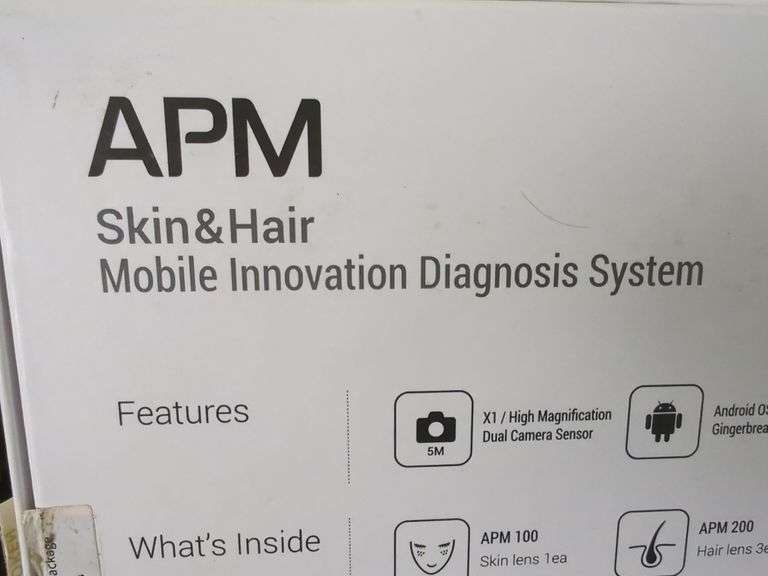 APM Aramo Professional Microscope Skin and Hair Mobile Innovation Diagnosis System