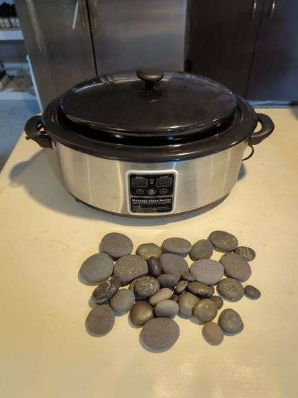 6 Quart Commercial Massage Stone Heater with Stones