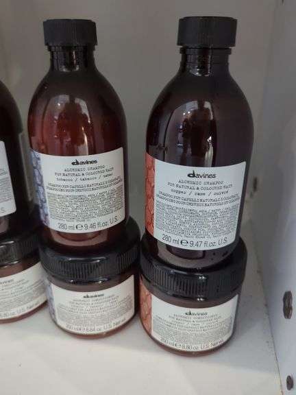 Davines Alchemic Shampoo and Conditioner Sets for Natural & Colored Hair, Qty 8