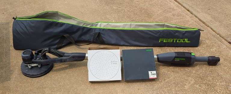 Festool Long-Reach Sander with Accessories, Model LHS-E 225 EQ