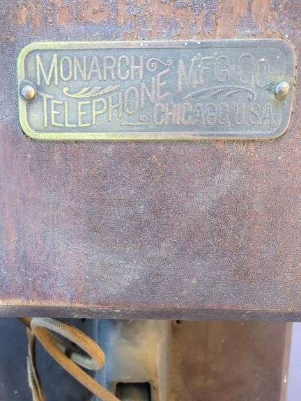 Monarch MFG Co. Telephone, Chicago USA