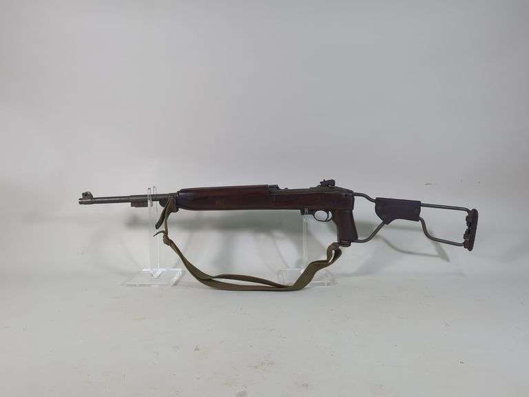 Inland/ General Motors US Carbine .30 M1  Rifle SN# 5503742, Dated 9-44, Folding Stock, Peep Sight, Sling, No Mag, In Canvas Case