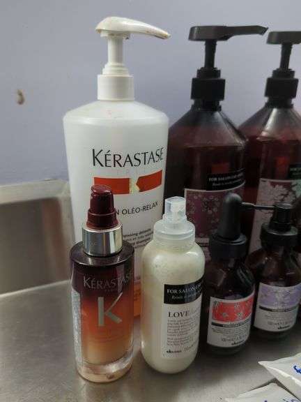 Salon Shampoo, Conditioners, and Accessories, Various Brands And Types