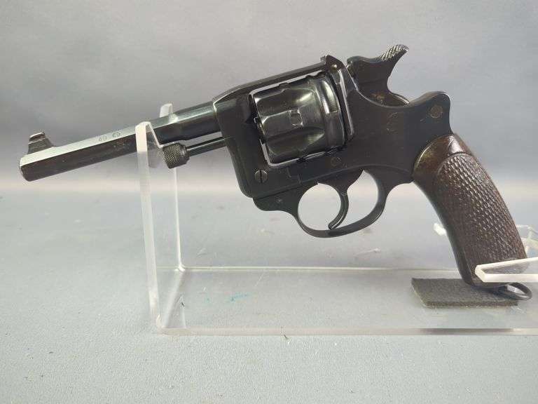 Manufacture d'Armes de Saint-Étienne 1892 Lebel 8mm 6-Shot Revolver SN# L-24113, Dated S 1922, In Leather Holster