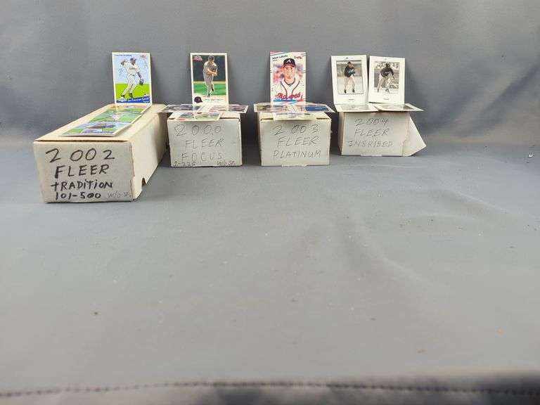 Fleer Baseball Cards 2000-2004