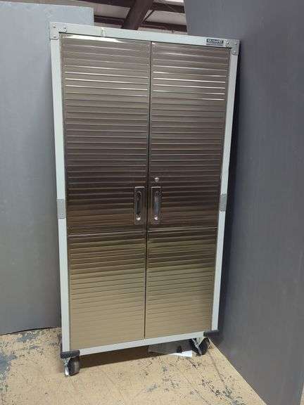 UltraHD Seville Classics Steel Rolling Storage Cabinet
