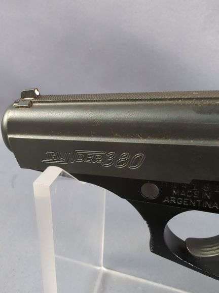 Argentina Bersa/ RSA Enterprises Thunder380 .380 ACP Pistol SN# H14181, No Key For Fire/Safety Switch, Currently Set For Fire