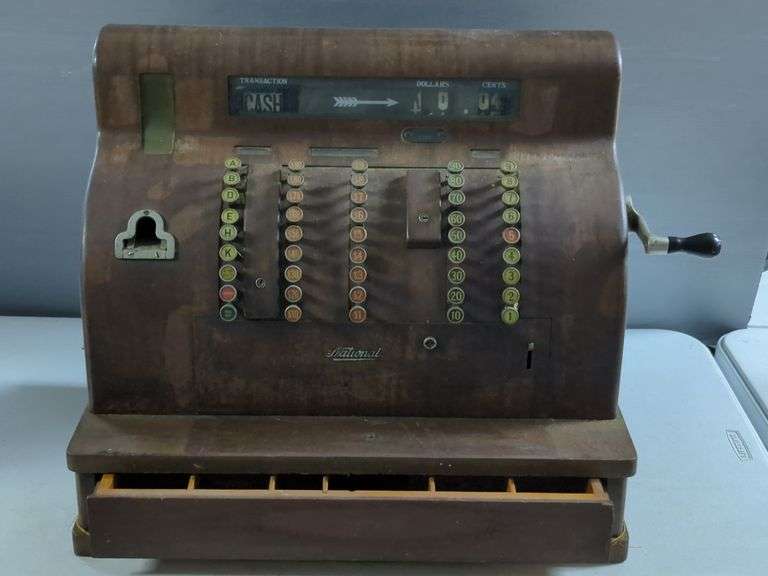 Antique National Cash Register