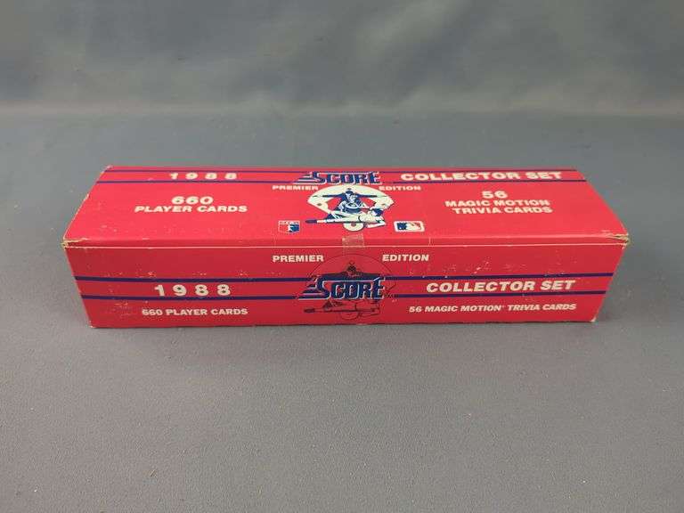 Score MLB Baseball Cards 1988 & 1989