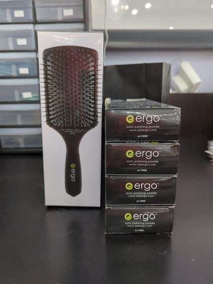Ergo Ionic Polishing Paddle Brushes, er1000, Qty 5