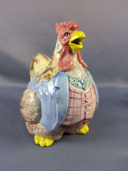 Schmid Ceramic Chicken Creamer and Sugar Sets