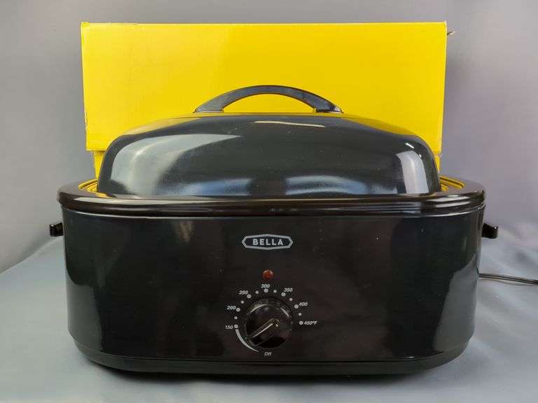 Bella 24 lb / 18 QT Turkey Roaster Oven, With Original Box