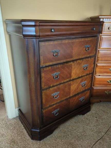 Wood Dresser with Drawers