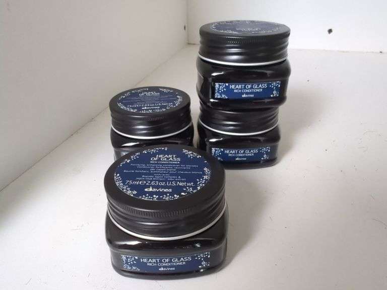 Davines Heart of Glass Rich Conditioner Qty 4, (75ml)