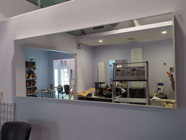 Oversized Rectangular Wall Mirror, 31" x 77"