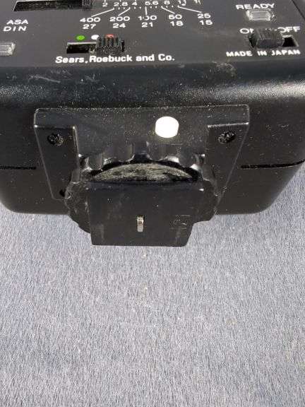 Sears KSX 35mm Film Camera with Vivitar Lens and Accessories