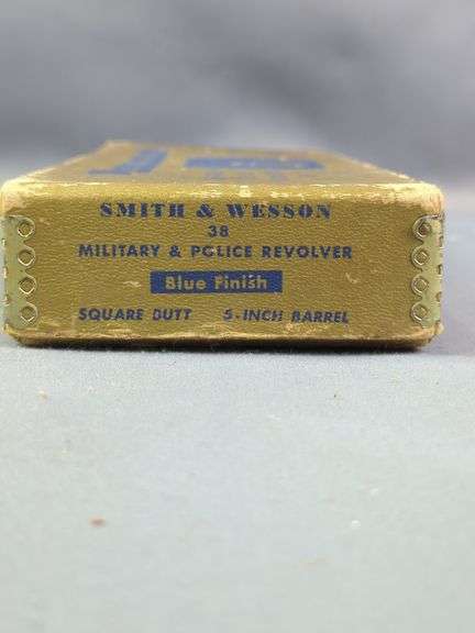 Smith & Wesson 38 Military And Police Revolver .38 S&W Spl 6-Shot Revolver SN# C107422, In Gold Box
