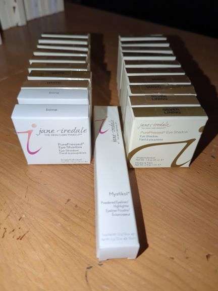 Jane Iredale Makeup Including PurePressed Eye Shadow & Mystikol Powdered Eyeliner