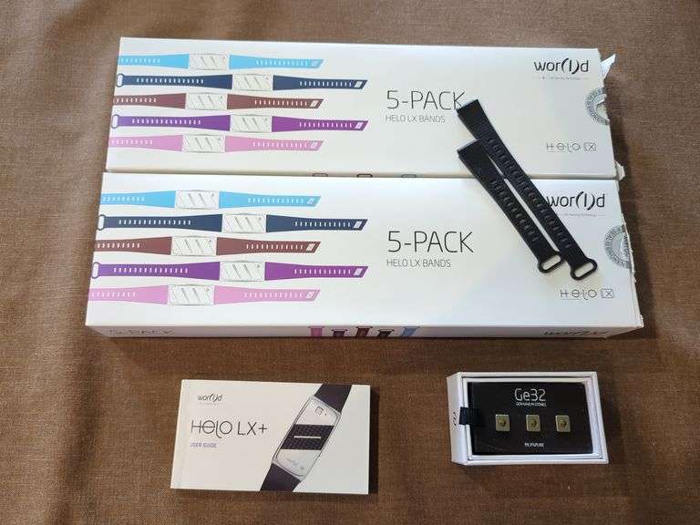 Helo LX Bands, Germanium Stones, and Helo LX+ User Guide