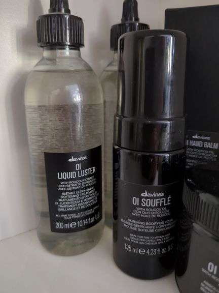 Davines Hair and Hand Care Products, Qty 9