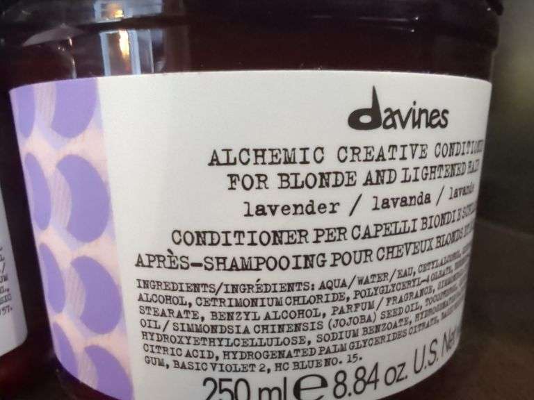 Davines Alchemic Creative Hair Conditioners for Blonde Hair, Qty 3, Various Colors