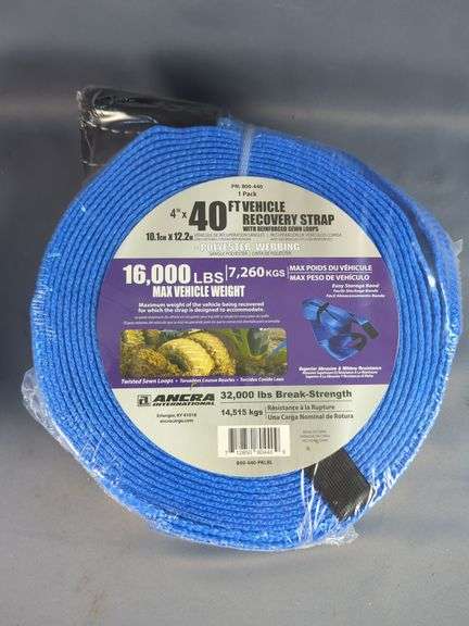 Ancra International 4" x 40' Vehicle Recovery Strap