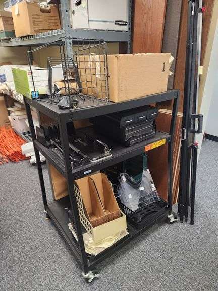Bretford Rolling AV Cart, Contents Not Included