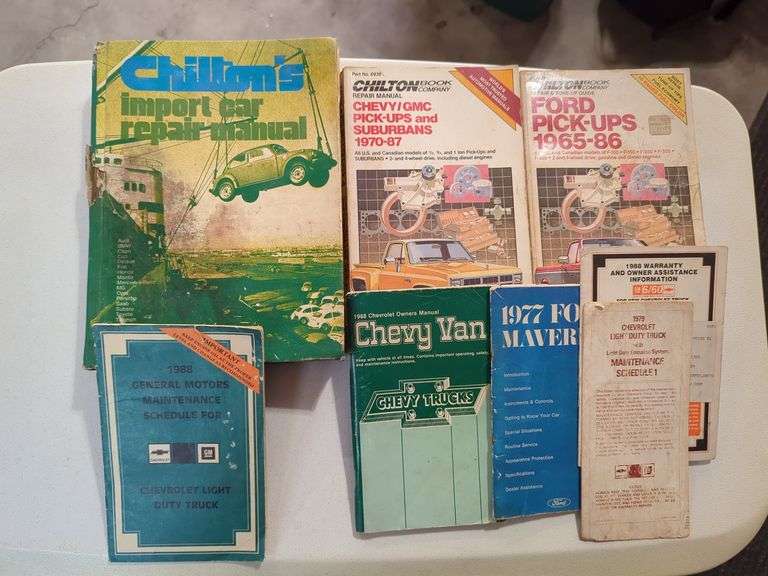 Chilton's Repair Manuals and Service Guides