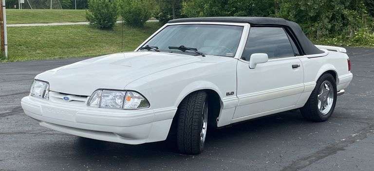 1993 Ford Mustang LX Convertible Sports Car, VIN 1FACP44E2PF201319, Dyno Tuned, Miles Showing On Odometer 47,425, Missouri Title, See Details For Video